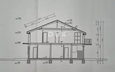 Haus 251 m², Maslenica - 3 Wohneinheiten, Meerblick - 25