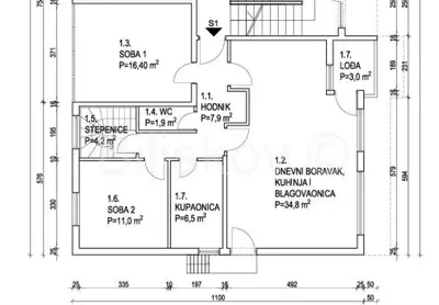 Stan 149 m², Remete, Maksimir - vrt i dvije lođe - 22