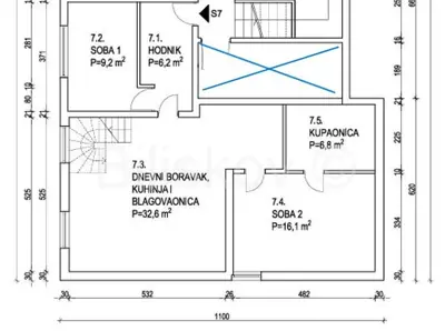 Stan 149 m², Remete, Maksimir - vrt i dvije lođe - 23