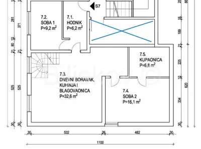 Apartment 149 m², Remete, Maksimir - garden and two loggias - 20