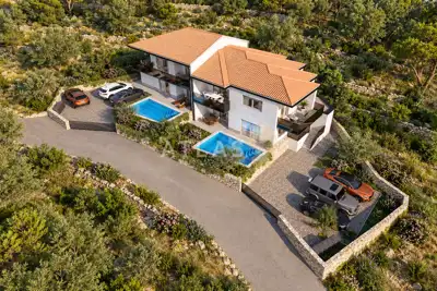 Apartment 89 m², Vrbnik auf der Insel Krk - Meerblick - 5