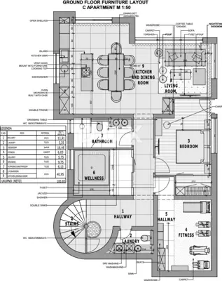 Villa 313 m², Zaton - direkt am Strand und mit Meerblick - 24