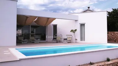 Erdgeschosshaus mit Pool und Meerblick - Umgebung von Krk - 14