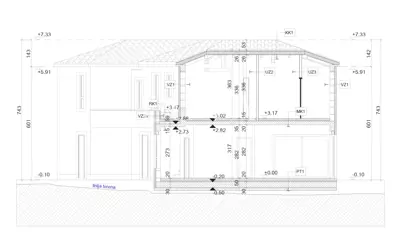 House 123 m², Novigrad - 3 bedrooms, 2 bathrooms - 12
