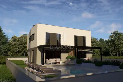 Modern semi-detached house with pool - Medulin area - 2