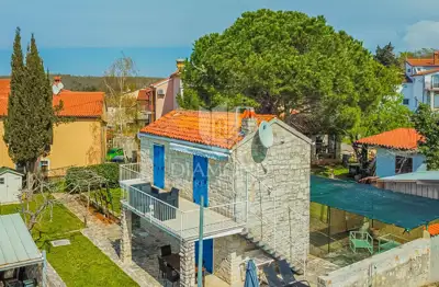Kuća 80 m², Umag - pogled na more i terasa