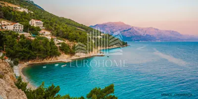 Građevinsko zemljište 1.563 m², Mimice - pogled na more