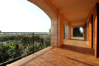 Steinvilla in Poreč, Meerblick und Pool - 16
