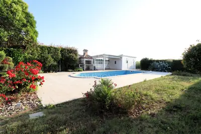 Steinvilla in Poreč, Meerblick und Pool - 4