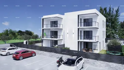 Zu verkaufen – moderne, neue Wohnungen in Peroj mit Meerblick.