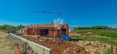House 160 m², Kaštel kod Buja - shell construction under roof - 3