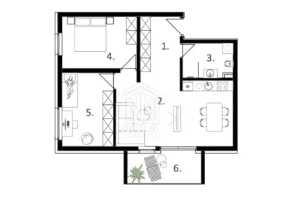 Stan 73 m², Vodice - novogradnja, 2 spavaće sobe - 4