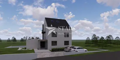 Gorski kotar, Mrkopalj - Projekt luksuzne kuće za odmor s bazenom na p - 5