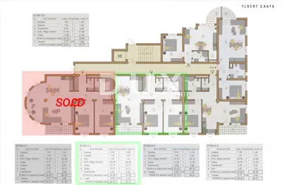 Istra, Pula, apartment with 2 bedrooms + living room on the 2nd floor of a new build with lift - 2
