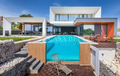 Vila 498 m², Ližnjan - pogled na more i otoke