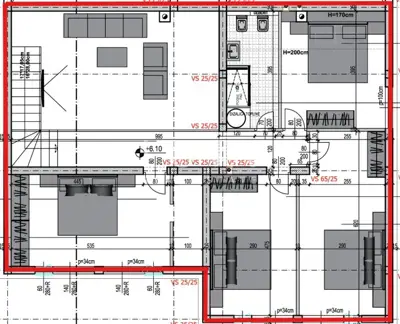 Wohnung 188,9 m², Matulji - Maisonette, 4 Schlafzimmer - 4