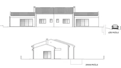 Vila 109 m², Prhati kod Barbana, bazen i dvorište