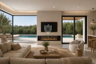 Barban, modernes Doppelhaus mit Pool - 8