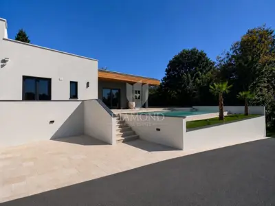 Barban, modernes Doppelhaus mit Pool - 9