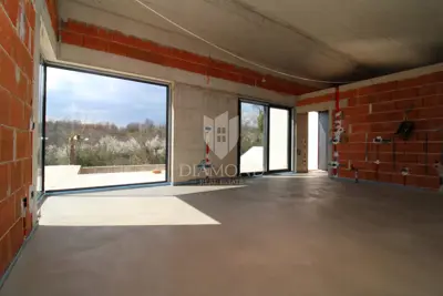 Barban, modernes Doppelhaus mit Pool - 7