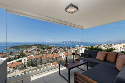 Wohnung, Makarska, offener Meerblick und südliche Ausrichtung