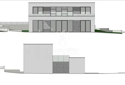 Villa 265 m², Labin - bazen i pogled na more - 7