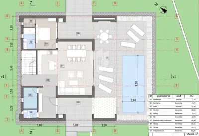 Villa 265 m², Labin - bazen i pogled na more - 5