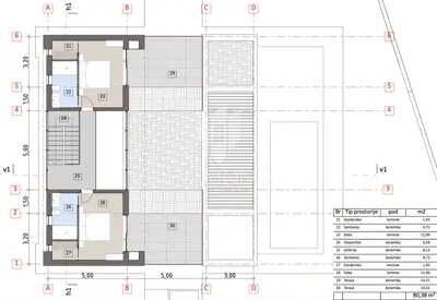 Villa 265 m², Labin - bazen i pogled na more - 6