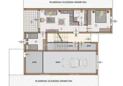 Verkauf - Erdgeschosswohnung in neuem Wohnkomplex, Valdebek, Pula! Zg5 S1 - 8