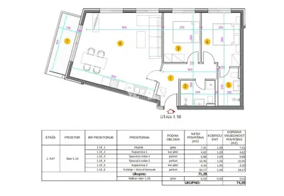 Apartment 74 m², Umag - new build, 2 bedrooms - 10