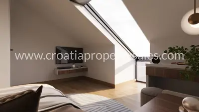 Apartment 68 m², Trogir - sea view and balcony - 9
