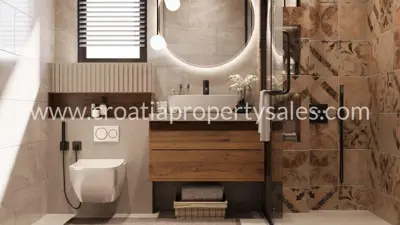 Apartment 68 m², Trogir - sea view and balcony - 11