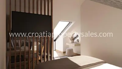 Apartment 68 m², Trogir - sea view and balcony - 6