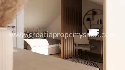 Apartment 68 m², Trogir - sea view and balcony - 3