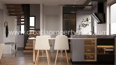 Apartment 68 m², Trogir - sea view and balcony - 8