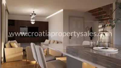 Apartment 68 m², Trogir - sea view and balcony - 5