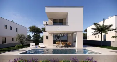 Villa auf Krk, Pool und Meerblick - 6