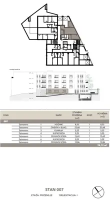 Prodaja, Stan, Črnomerec, Kuniščak, 3s, 74 m² - 2