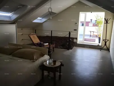 Penthouse u Umagu, pogled na more i velika terasa - 12