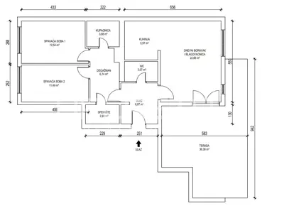 Wohnung 98 m², Sesvetski Kraljevec - 3 Zimmer, 2 GPM - 15