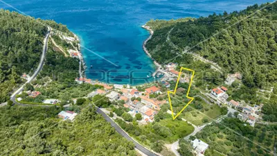 Building land 1 431 m², Čara, sea view
