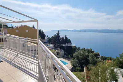 Kuća 288 m², Omiš - bazen i pogled na more - 8