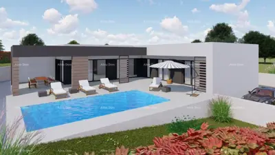 LABIN - Building plots with projects and permits - 2