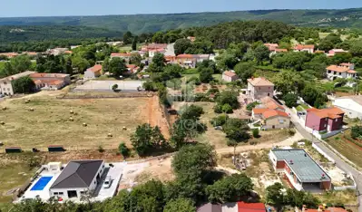 Labin, okolica, građevinsko zemljište s infrastrukturom na terenu