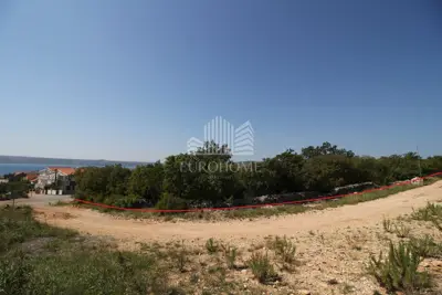 Building plot, Maslenica, 510 m², asphalt access - 2
