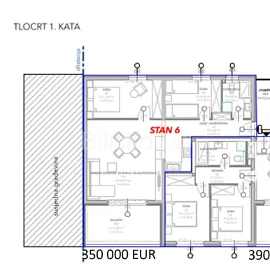 Wohnung, Trogir, 2 Schlafzimmer und Dachterrasse - 3