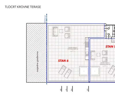 Wohnung, Trogir, 2 Schlafzimmer und Dachterrasse - 7