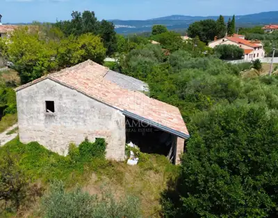 Cerovlje, okolica, dvije kamene kuće sa prekrasnim pogledom - 5