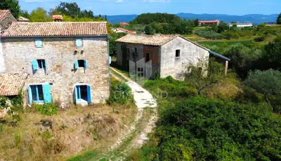 Cerovlje, okolica, dvije kamene kuće sa prekrasnim pogledom - 2