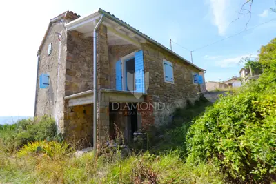 Cerovlje, okolica, dvije kamene kuće sa prekrasnim pogledom - 7